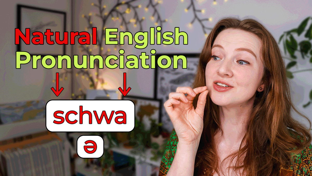 prowithemma's tweet photo. Watch now 👉 https://t.co/WcZM9WRpVq

 how to pronounce the schwa sound in words and sentences as well as the rules and spellings for the schwa, so you know exactly WHEN to use it the first time you read a word.
#Pronunciation #EnglishPronunciation

Learn https://t.co/Dfhsik7yL6