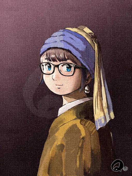 #無言で眼鏡娘をあげる見た人もやる 