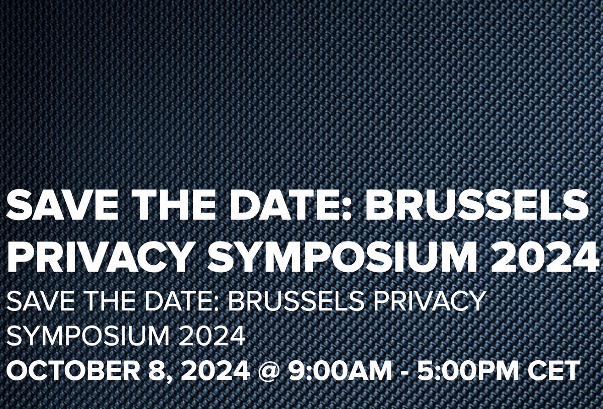 SAVE THE DATE: This year’s Brussels Privacy Symposium, hosted by FPF & @BPrivacyHub, will take place on October 8! The symposium will be at Les Ateliers des Tanneurs & will focus on the relationship between the AI Act & the EU data regulatory landscape. fpf.org/fpf-event/save…