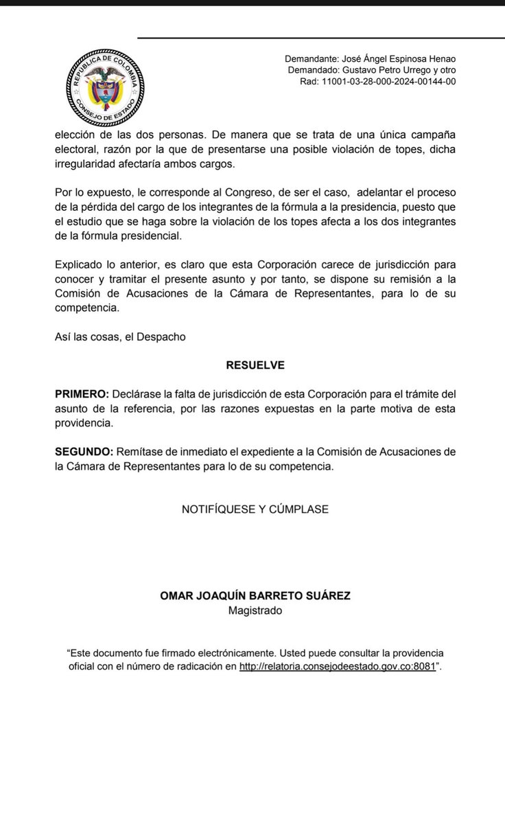 La @FLIP_org está en el DEBER de pronunciarse sobre las MENTIRAS de un 'locutor' sin credenciales de periodista en lo referente a una sentencia clara del Consejo de Estado. Existe una responsabilidad social de los medios de comunicación de ser veraces e imparciales