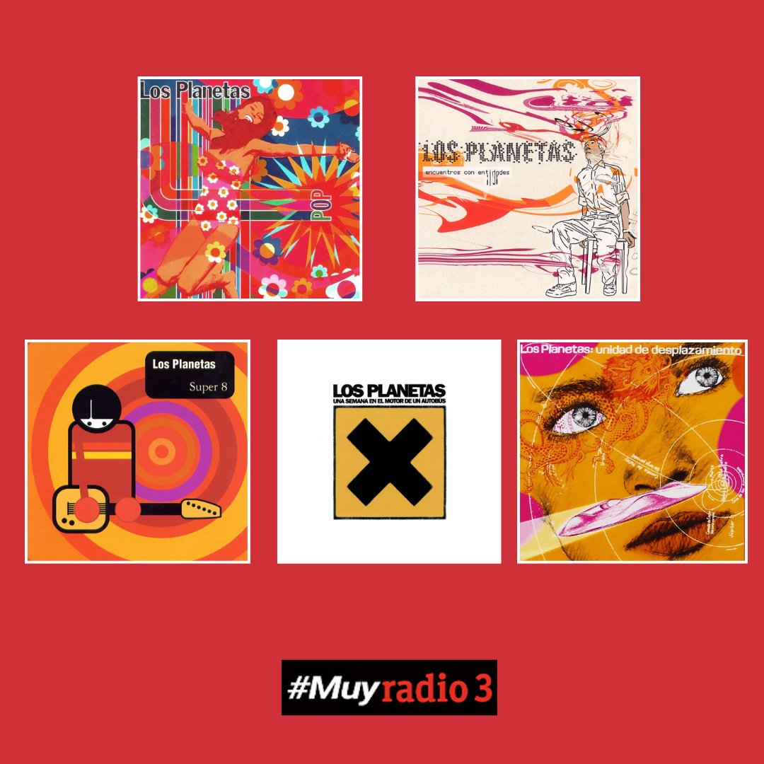 radio3_rne's tweet photo. Mañana en @Radio3Extra tenemos un estreno muy especial... "Los Planetas, una nueva dimensión" 

Y a ti hoy te toca salvar uno de estos discos de la banda de Granada 💿 ¿Con cuál te quedas? https://t.co/Z7AlOhlamO