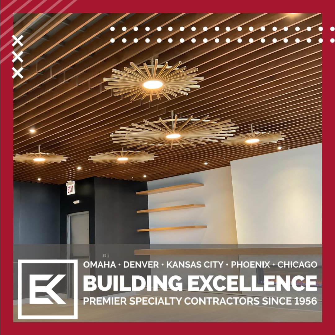 E&K of Chicago sent us these GORGEOUS photos of the Rulon Ceiling panels they have installed at 1101 W Van Buren. We love being able to point at the skyline and say “E&K was a part of that project!” 

#EKCompanies #EKofChicago #BuildingExcellence #Construction #Chicago