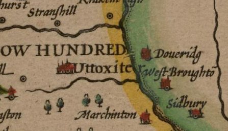 My favourite names from the 1629 #Uttoxeter Survey today are: Musterd Field, Owlers alias Owles, Amberlands, the Knights Launt, and Buddy Close! #StaffordshirePlaceNames