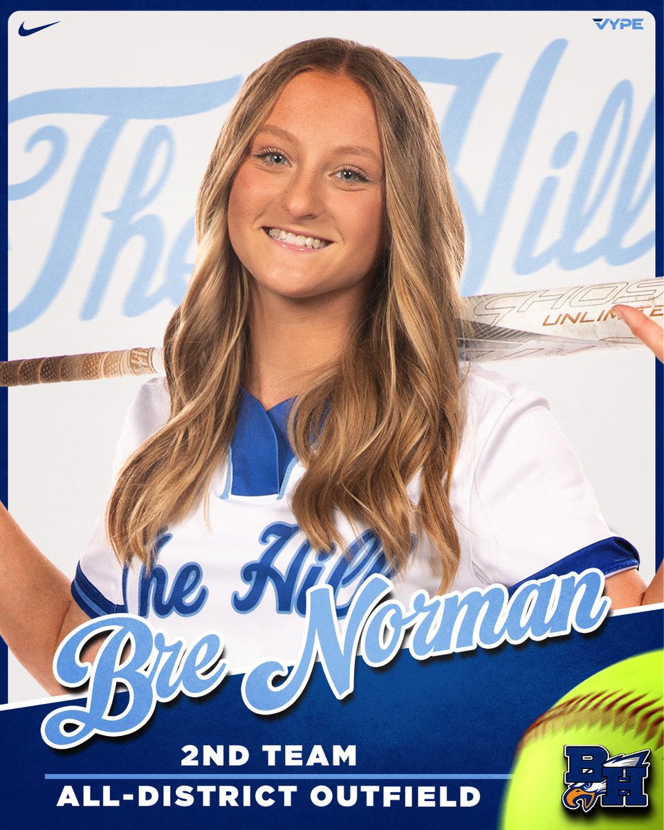 Congratulations ⁦<a href="/BreannaNorman77/">Breanna Norman</a>⁩ on your 2nd Team All-District selection! ⁦<a href="/BHISD/">Barbers Hill ISD</a>⁩