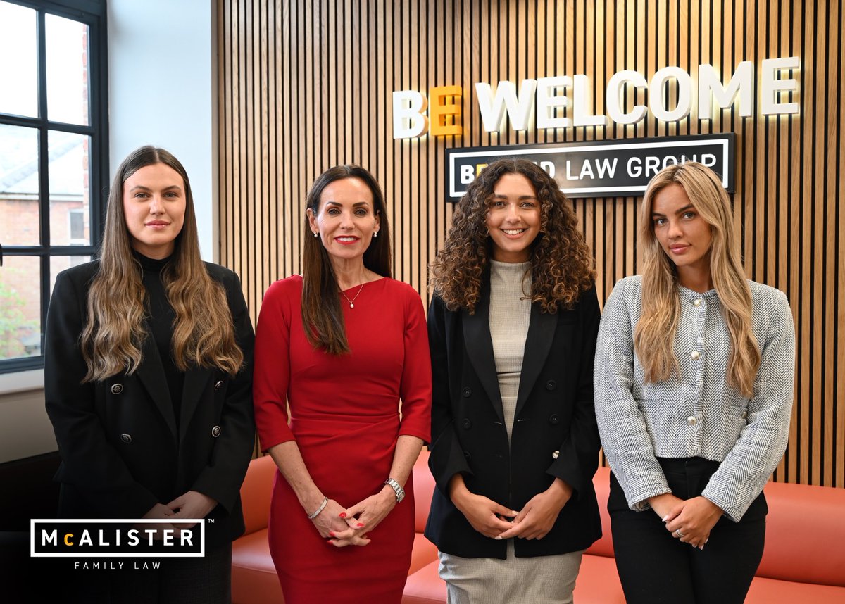 Beyond Law Group (@beyondlawgroup) on Twitter photo We’re delighted to announce the appointment of three new solicitors to our award-winning family and children law practice, <a href="/McAlisterFamLaw/">McAlister Family Law</a>
Welcome to the team Ashleigh, Charlotte and Hannah!
Read more on our new appointments here: rb.gy/gqzo35
#familylaw #mcr We’re delighted to announce the appointment of three new solicitors to our award-winning family and children law practice, <a href="/McAlisterFamLaw/">McAlister Family Law</a>
Welcome to the team Ashleigh, Charlotte and Hannah!
Read more on our new appointments here: rb.gy/gqzo35
#familylaw #mcr