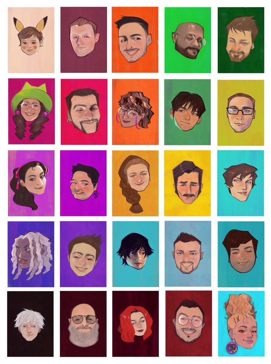 #100headschallenge completed!!!🥰
O desafio das 100 cabeças flutuantes está completo!
Depois de muito pensar em desistir kkkk🤪
Esta Thread terá o quadro de todas e as minhas 12 favoritas, e podem falar tbm qual foi a favorita de vcs :3