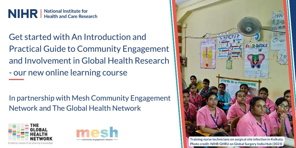 Do you need help evaluating different methods and approaches to community engagement and involvement? An Introduction and Practical Guide to Community Engagement and Involvement in Global Health Research is here for you: globalhealthtrainingcentre.tghn.org/introduction-a… @info_TGHN #NIHRCEI