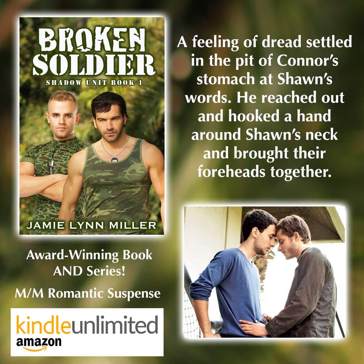 It’s BookQuoteWednesday! #BookQW This week’s word is “DREAD”. Are sexy men in uniform your thing? Then check out Connor and Shawn in Broken Soldier! (Shadow Unit Book 1) BOX SET also available! #GayRomanticSuspense #GayMilitary ★ AMAZON: amzn.to/3nKI8K5