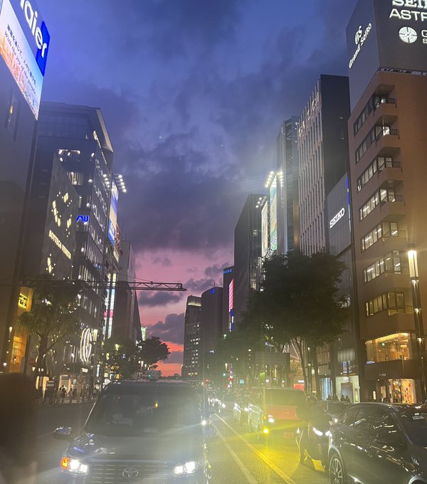 「都会 道路」のTwitter画像/イラスト(新着)