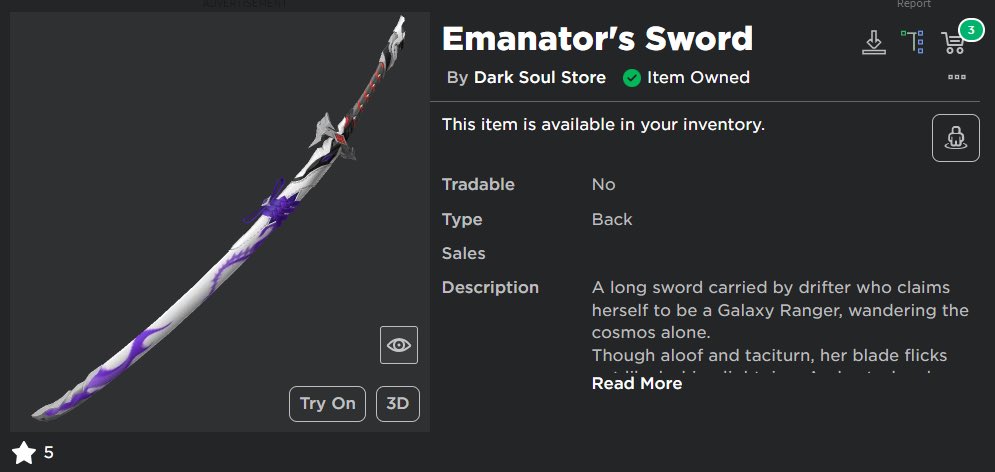real_iducanh's tweet photo. since UGC is now open for public.
Acheron's Sword for Acheron lovers.

||https://t.co/igKK0EMV5I||

#RobloxDev #RobloxDevs #RobloxUGC #Acheron #HSR https://t.co/KAd4HHiWfu