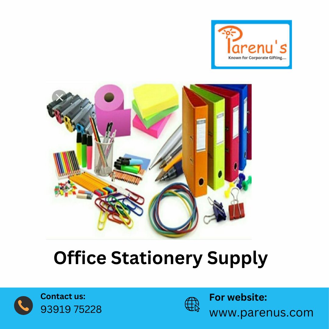 Parenus is a Trusted Supplier for all of your needs related to Stationery Items, Gift Items, Office Items and Housekeeping Items for corporate companies

Call Now : 9391975228

#parenus #stationery #housekeeping #corporategift #officesupply #corporatelife #b2bsupply