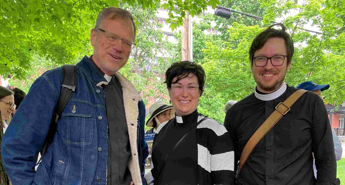 Anglicans are joining other people of faith today in Ottawa for a prayer vigil and a news conference on Parliament Hill, to call for a just peace in Palestine and Israel. #GazaPilgrimageCDN #GCPilgrimages