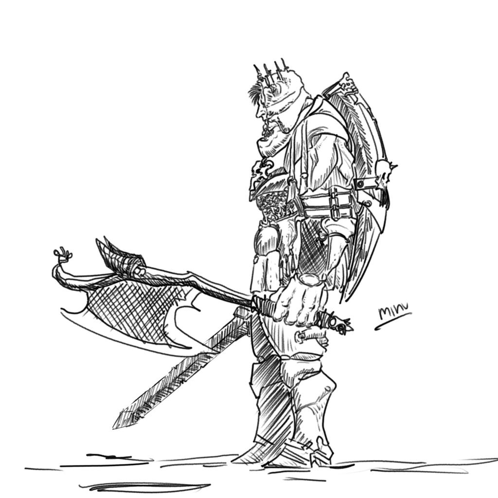 Minkusu3's tweet image. Armorguy