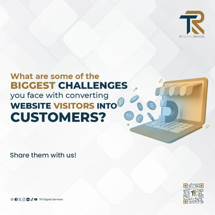 TRDigitalSrvcs's tweet photo. 📉Struggling to turn website traffic into sales? You're not alone! Share your biggest conversion challenges &amp; let's find solutions together.

#websiteconversion #marketingproblems #websitetraffic #conversiontips #growyourbusiness #marketingstrategy https://t.co/hTJKGb31gI