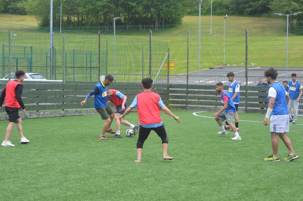 MortonCommunity's tweet image. 𝐍𝐞𝐰 𝐒𝐜𝐨𝐭𝐬 🏴󠁧󠁢󠁳󠁣󠁴󠁿

Another great turnout this week at Lady Octavia as 15 New Scots came along to play the beautiful game 💙⚽️

Thank you to @InverclydeHSCP for their continued support 🤝

#GetOutsideGetInvolved 
#WeekOfFootball