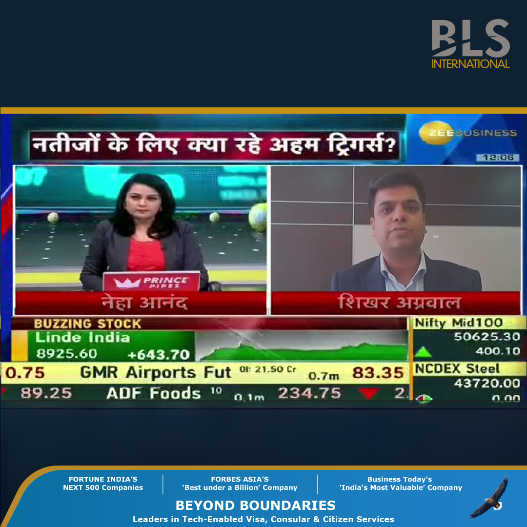 BLSintServices's tweet photo. Explore the latest insights from Shikhar Aggarwal, Joint Managing Director of BLS International, as he discusses the company's stellar performance for the quarter and fiscal year on ZEE Business.
#BusinessInsights #BLSInternational #MarketGrowth #RevenueSuccess #GlobalStrategy https://t.co/5aHTxC7gY9