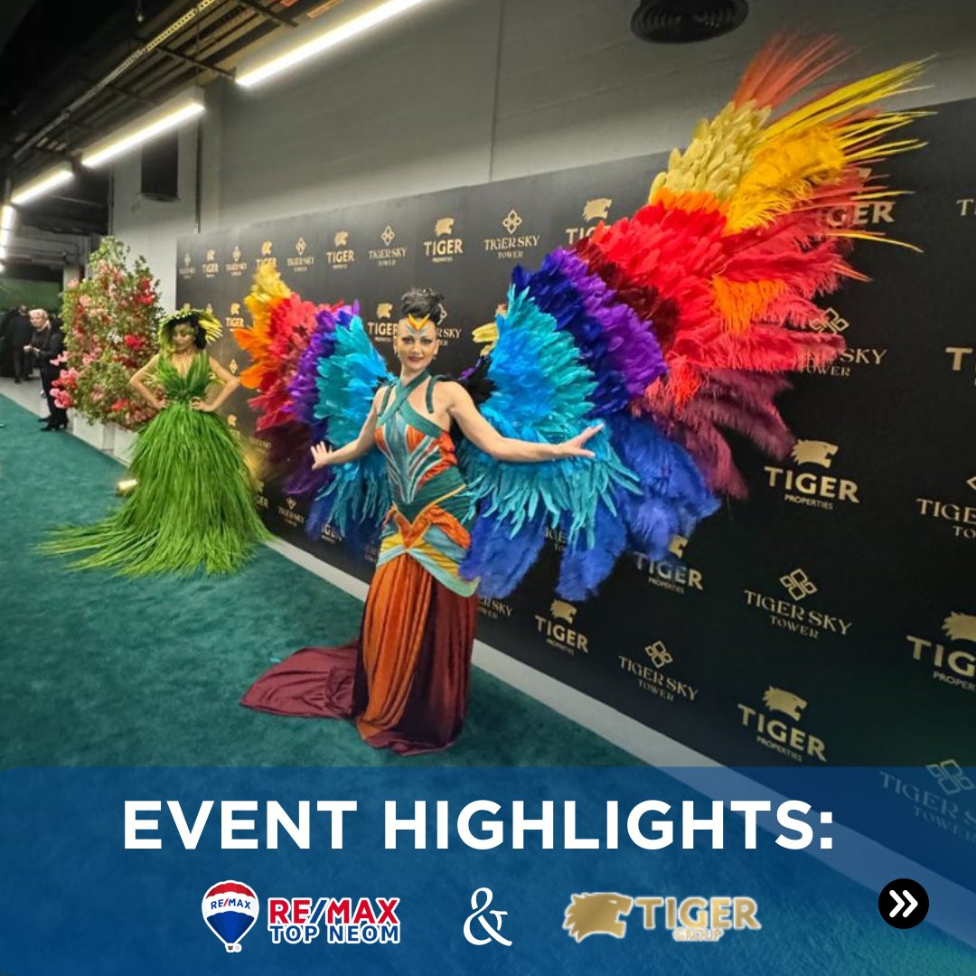 RTopneom's tweet photo. Highlights from the amazing event by Tiger Group!

#event #realestateinvesting #propertylaunch #remax #topneom https://t.co/8QvhGVkrou