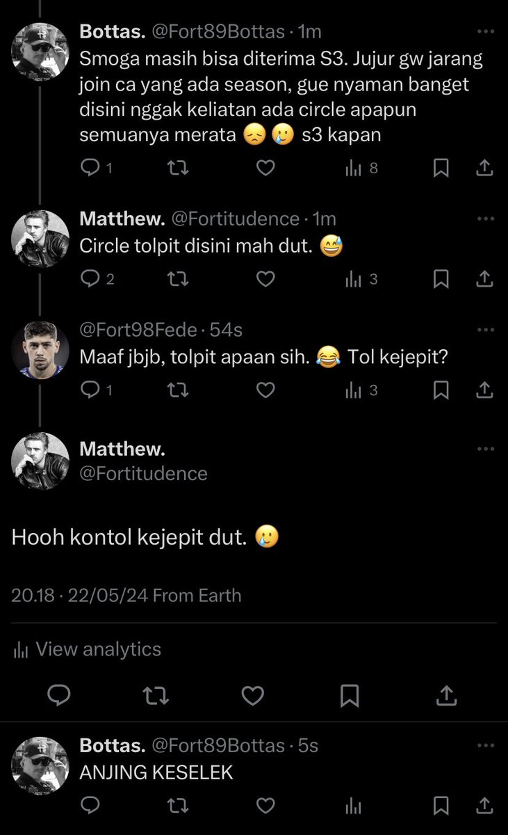 Fortitudence's tweet photo. Udah last day masih aja anjing. https://t.co/cd0e6S25We