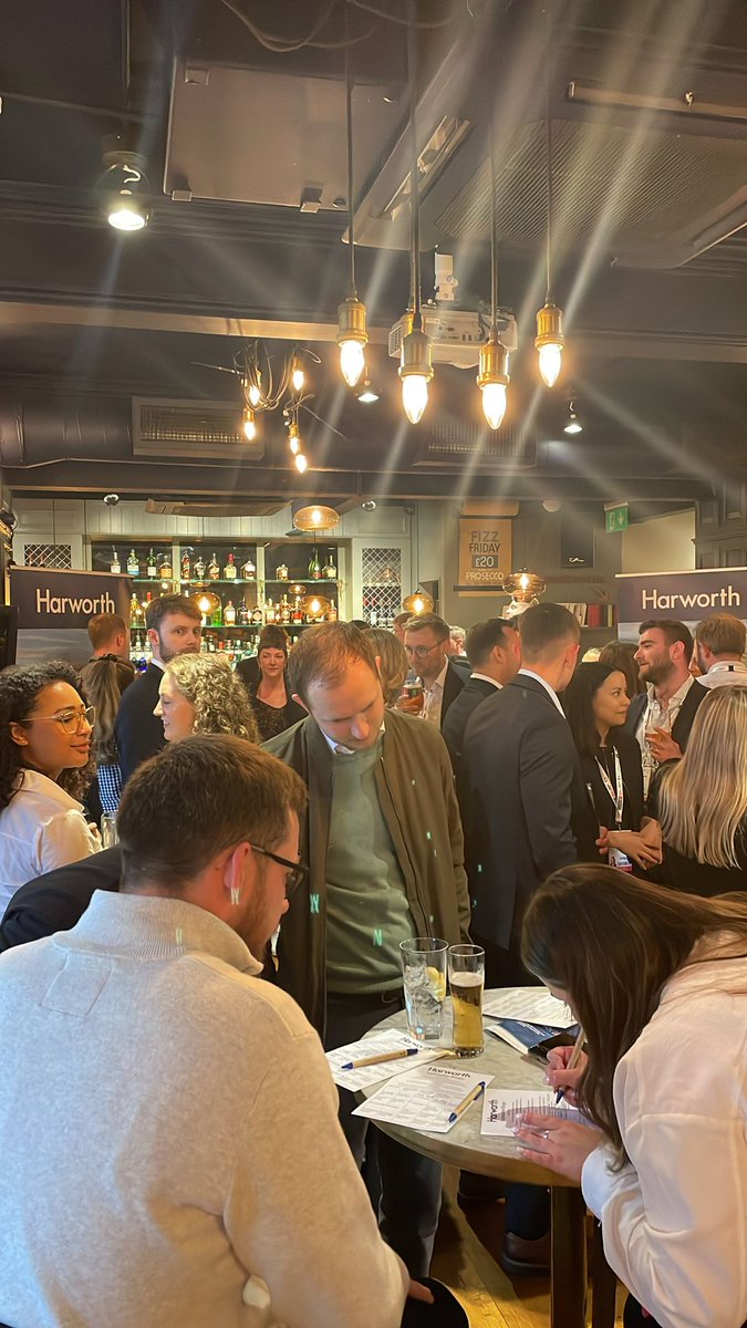 📣BPF Futures hosted their networking lunch this afternoon at <a href="/UKREiiF/">UKREiiF</a>! 

🗣️Thanks to partner @HarworthGroup, Futures members were able to contribute to our BPF manifesto 'Building our Future' and enjoy a bingo networking event to boost their connections in the property industry.