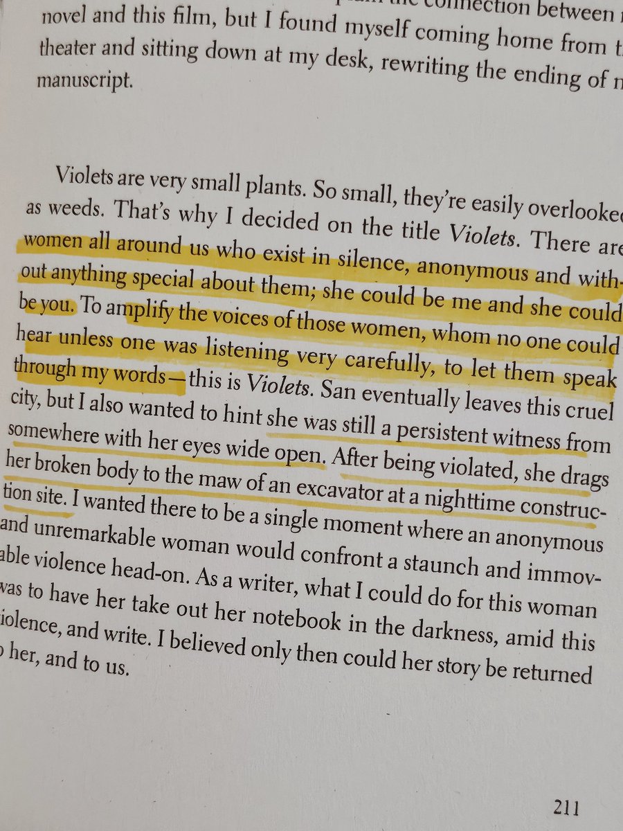 Violets by Kyung Sook Shin in its quietude, portrays loneliness as a woman, a girl and as a person in a society with hope to be listened to and appreciated for our existence. This is for those who felt invisible and their drowned voices unheard. A book that resonates with me❤️