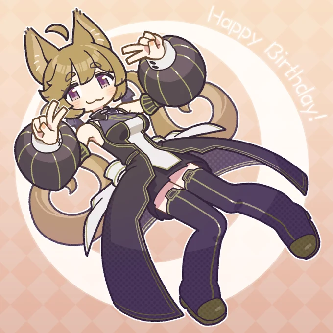 まよさんハピバ! #まよねぇ図