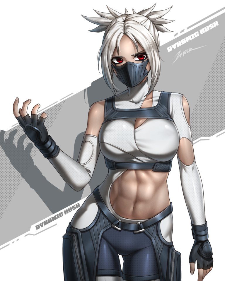 Halaste's tweet image. Dynamic Hush Fanart!
#fortnite #fortniteart