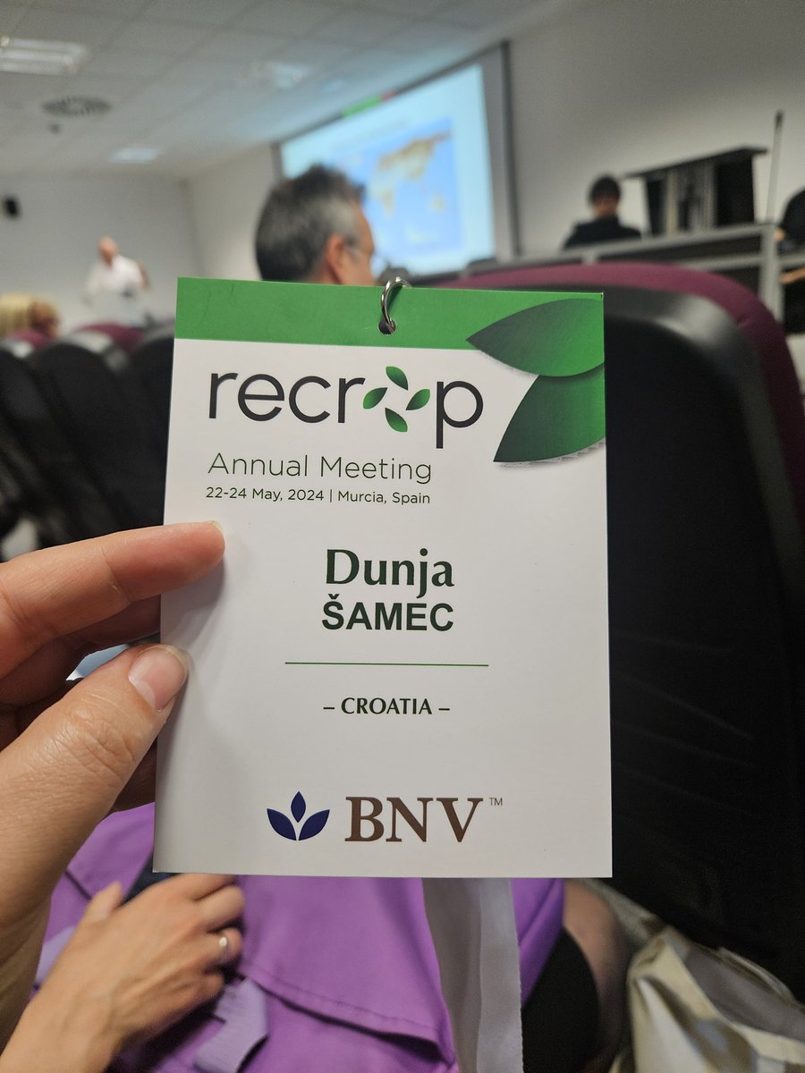 sa_dunja's tweet photo. I am excited to be a part of this great @Recrop22157 conference. Three days of knowledge exchange and networking is ahead of us.

#recrop #cost https://t.co/uiG5oNAx2J