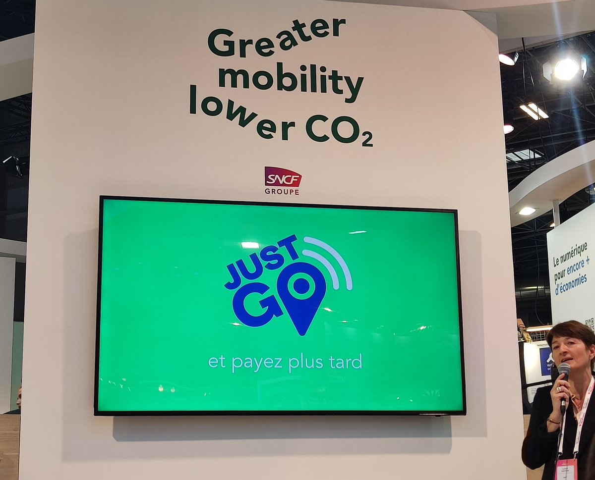 Gerald_SNCF's tweet image. Parlons #JustGo ! Un service numérique 📱 pour voyager 🕺 sereinement @TERNouvelleAQ, accessible pour des clients occasionnels comme fréquents, facturés au meilleur prix.
Géolocalisation, adaptabilité tarifaire grâce à l'#IA
 #VivaSNCF #VivaTech
