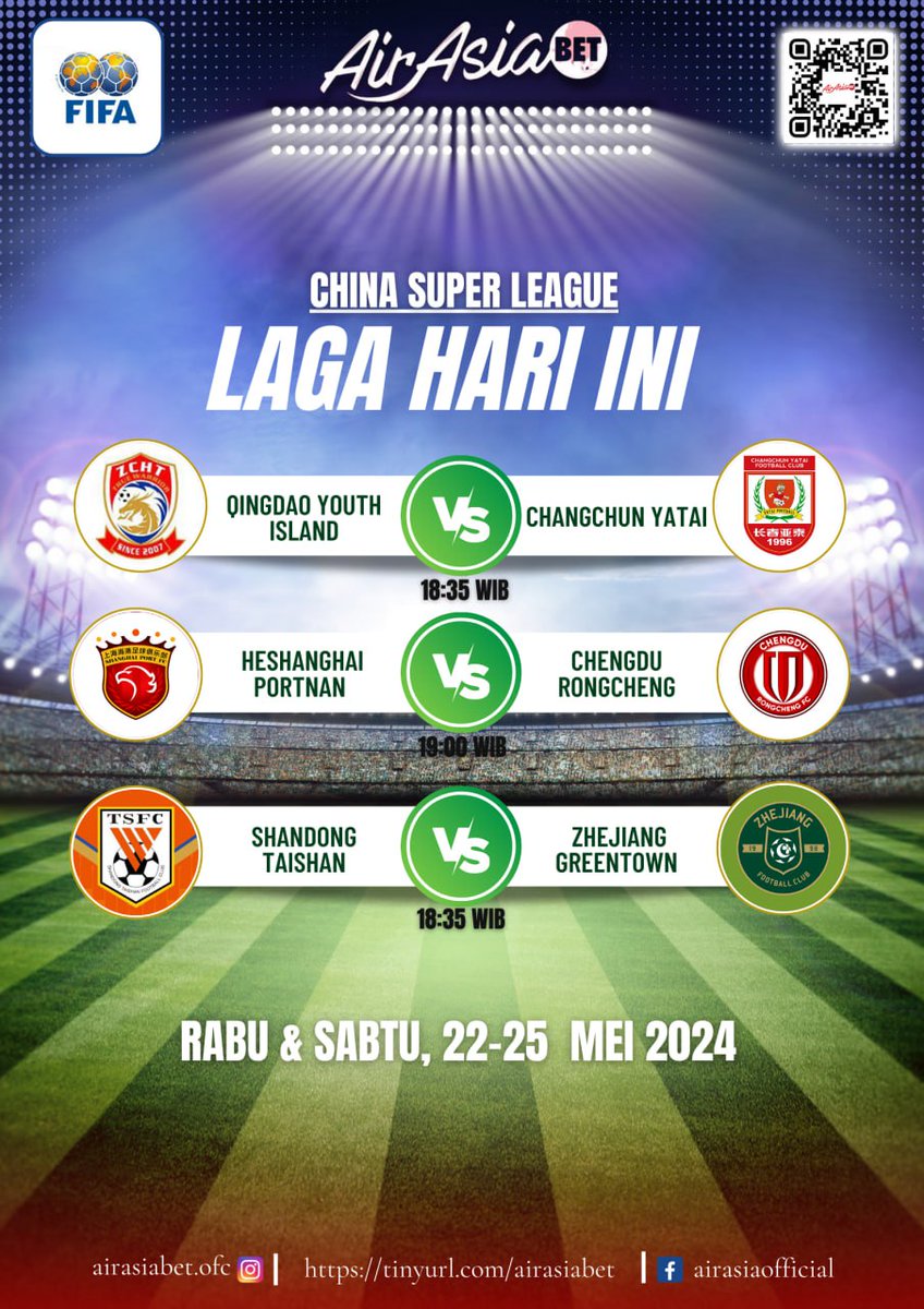 China Super League 

#jadwalbola #airasiabet #trending #perong #tokopediaWIB #hubner