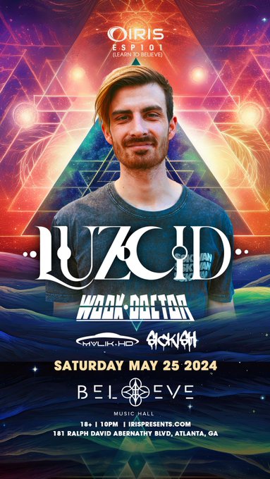 @LuzcidMusic this Saturday!! Don’t miss out!! @irispresents grab your tickets 🎟️  @WookDoctor @MVLIK_HD<a class="tags" target="_blank" title="On Twitter" href="/?out=eyJ0eXAiOiJKV1QiLCJhbGciOiJIUzUxMiJ9.eyJpYXQiOjE3MzIzMjEwMTAsImlzcyI6InR3cG9ybnN0YXJzLmNvbSIsIm5iZiI6MTczMjMyMTAxMCwiZXhwIjoxNzYzODU3MDEwLCJyZWRpcmVjdF91cmwiOiJodHRwczovL3R3aXR0ZXIuY29tL0x1emNpZE11c2ljIn0.Koqs027AI6H6nwMy691trWC1r-qUU3071YI2hXiqrVUB5rSk1_g7UfZS-gajoh-yJCXsevd4ATe2VQUU3iU8Rw">&#64;LuzcidMusic</a>