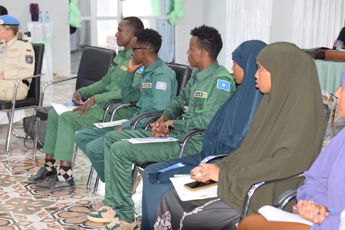 A @UN-backed, three-day training on non-violent communication for judicial staff in South West State concluded today in #Baidoa - the training was for judges, prosecutors, police and prison officers, and was part of #UN support for the development of a fair and people-centered
