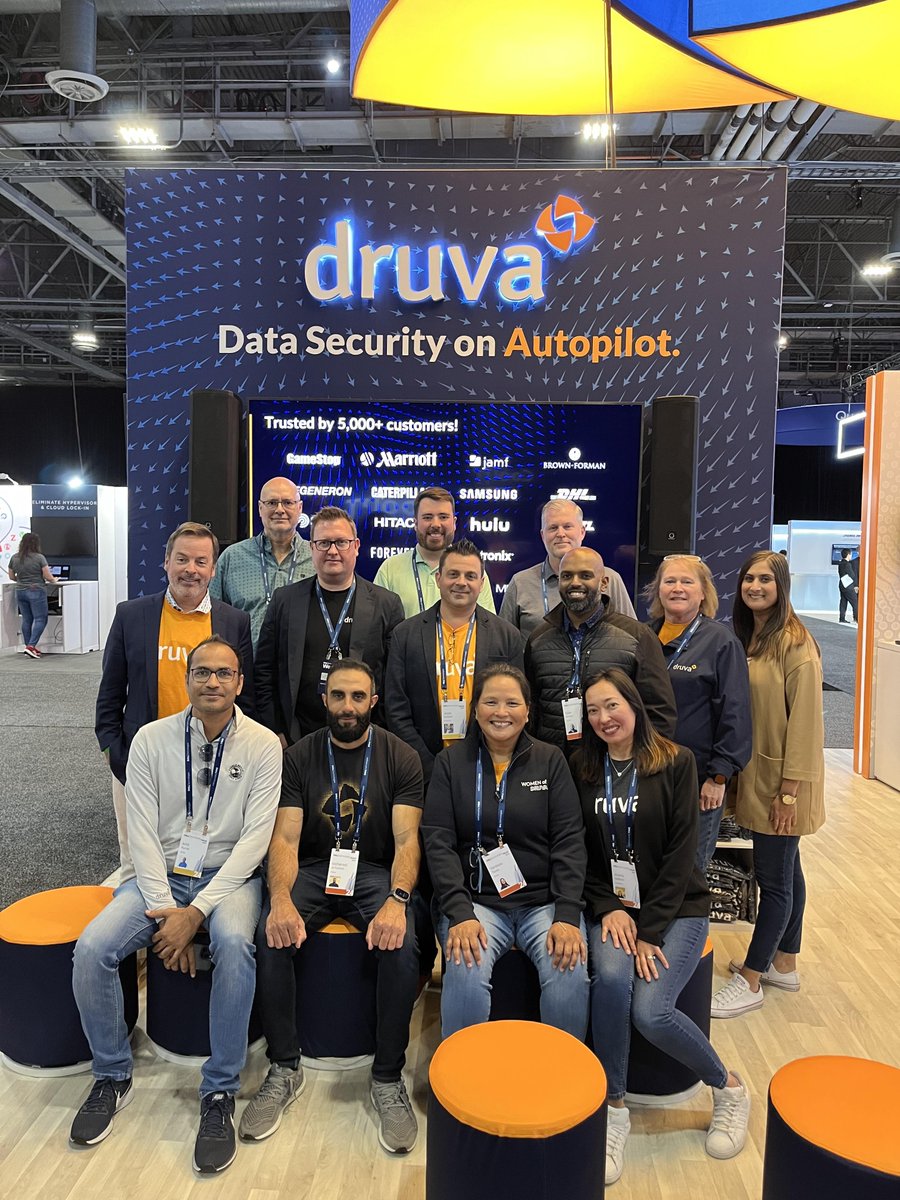 nitnag's tweet photo. Join team Druva at #DTW24, Booth #427

Discover how Dell APEX Backup Services relies on the innovative capabilities of Druva Data Security Cloud to help customers reduce the time it takes to upgrade, patch, tune performance, and test security and capacity plans. 

#datasecurity https://t.co/mBknOJ1U7N