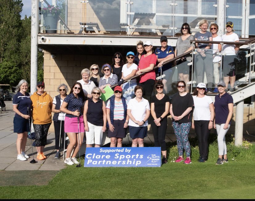 Congrats to our GIG (Get into Golf) women who completed their training this week. Over 100 women have participated over the last few years, thanks to all the members who have assisted and to <a href="/Claresports/">Clare LSP</a> and Artie Pyke for their support #GetIntoGolf <a href="/GolfShannon/">ShannonGolfClub</a> <a href="/GolfIreland_/">Golf Ireland</a>