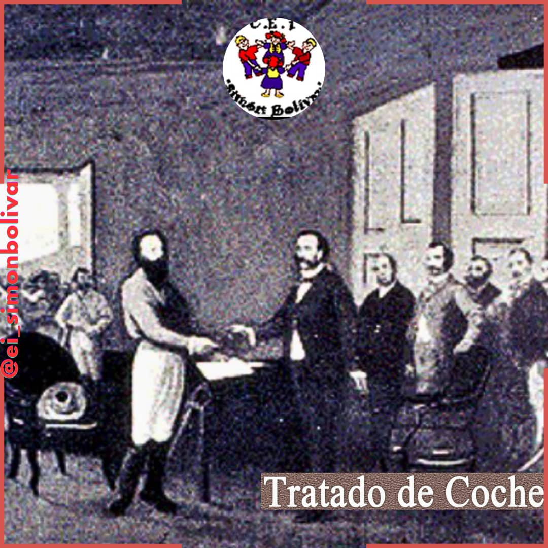 #22May || Hace 161 años se ratificó el Tratado de Coche, convenio firmado entre los gobiernos del Mcal. Juan Crisóstomo Falcón y el Gral. José Antonio Páez para establecer formalmente el fin de la Guerra Federal.