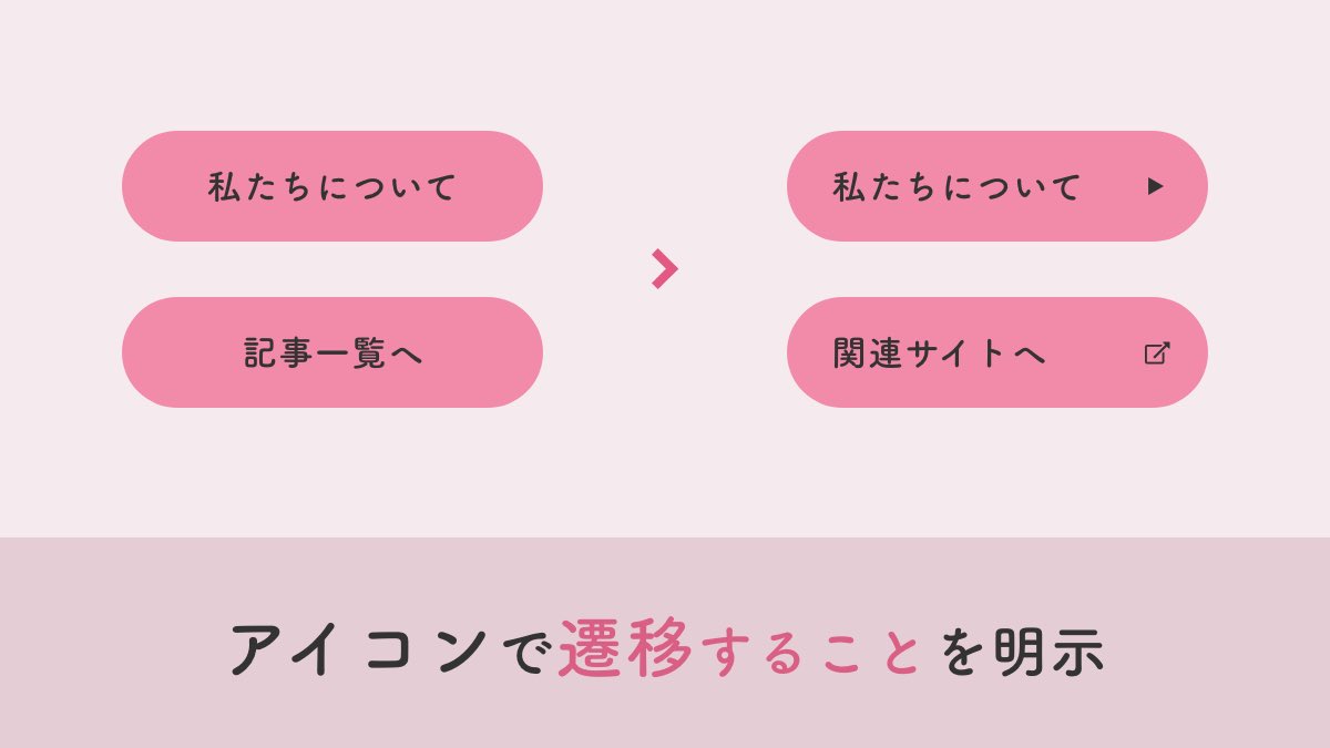 pulpxstyle's tweet photo. ユーザーが使いやすいボタンデザイン https://t.co/ETQPunQx33