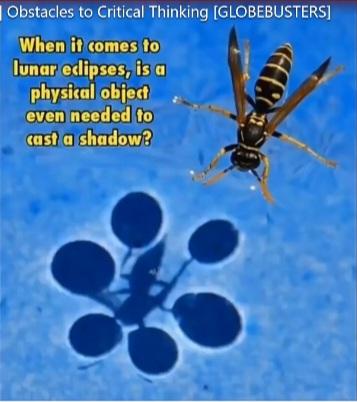 For all of the globies who failed this back during the eclipse... Remember how I kept asking if a physical object were required to cast a shadow? 🤭 Please, science me harder & while you're at it, go actually research #FlatEarth for once in your life.