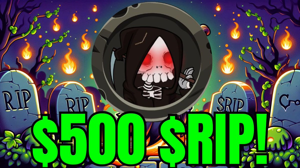 🚨the $RIP GIVEAWAY is here fam🔥
($500 worth of #RIP for 1 lucky Cronos holders)

Winner MUST:
1. Follow <a href="/skullrippedhood/">skull with ripped hood</a> <a href="/realOscarRamos1/">Oscar Ramos</a> 
2. RP and Like
3. Tag 2 friends (multiple entries✅)
4. Ends in 30hrs 

Enjoy my #crofam