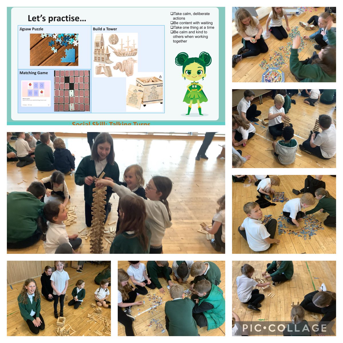 Today we have been working on being patient with the help of our Learning Power Hero, Patient Paton. We completed activities where we had to take our time; take calm considered steps; and wait on a partner to take a turn. #stmagslearningpowers #successfullearners