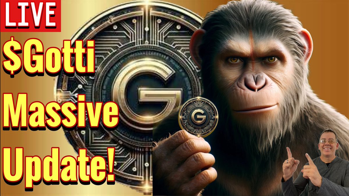 🚨NEW LIVESTREAM ALERT🚨

👉Join us tonite at 6pm EST as we reveal recent MASSIVE <a href="/GottiToken/">GOTTI</a> announcements, updates…. And much much more‼️

👇👇Other Topics:👇👇
✅ Communities
✅ How/Where to buy $Gotti
✅ Wallets/Security
✅ Resources 
✅ Investor Mindset
✅ Rewards Program