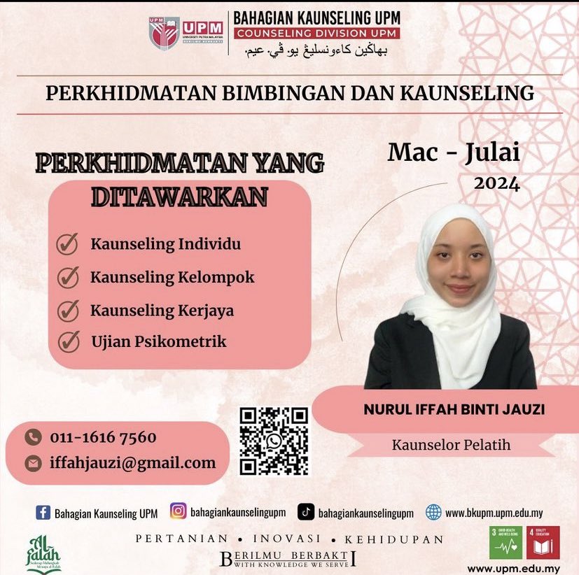 Pastelarose's tweet photo. Assalamualaikum semua, saya menyediakan perkhidmatan sesi kaunseling untuk sesiapa yang memerlukan secara percuma 🤗 jangan takut untuk dapatkan sesi kaunseling, apa apa isu pun kita boleh bincangkan. Apa apa yang dikongsi juga tertakluk bawah kod etika kaunselor. - https://t.co/FDlFwxeeO4