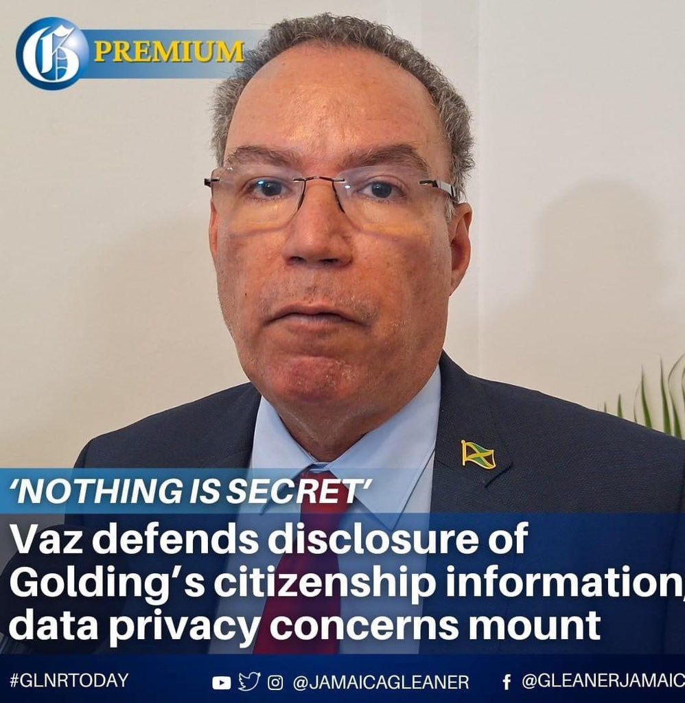 Ralston_ch's tweet photo. Your data is not safe with this JLP government. Time and time again this man breach people private information and then lies about it.. https://t.co/L6wjiSacKn