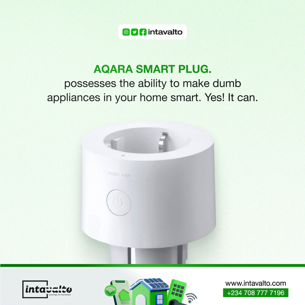 Transforming the ordinary into the extraordinary with the power of AQARA SMART PLUG! Say goodbye to dumb appliances and hello to smart home innovation. Let the magic begin! 

#smarthome #Aqarasmartlock