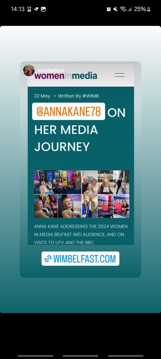 Go and check out my first published article on the women in media website. I am really lucky to have met so many motivational people throughout my university experience #journalism