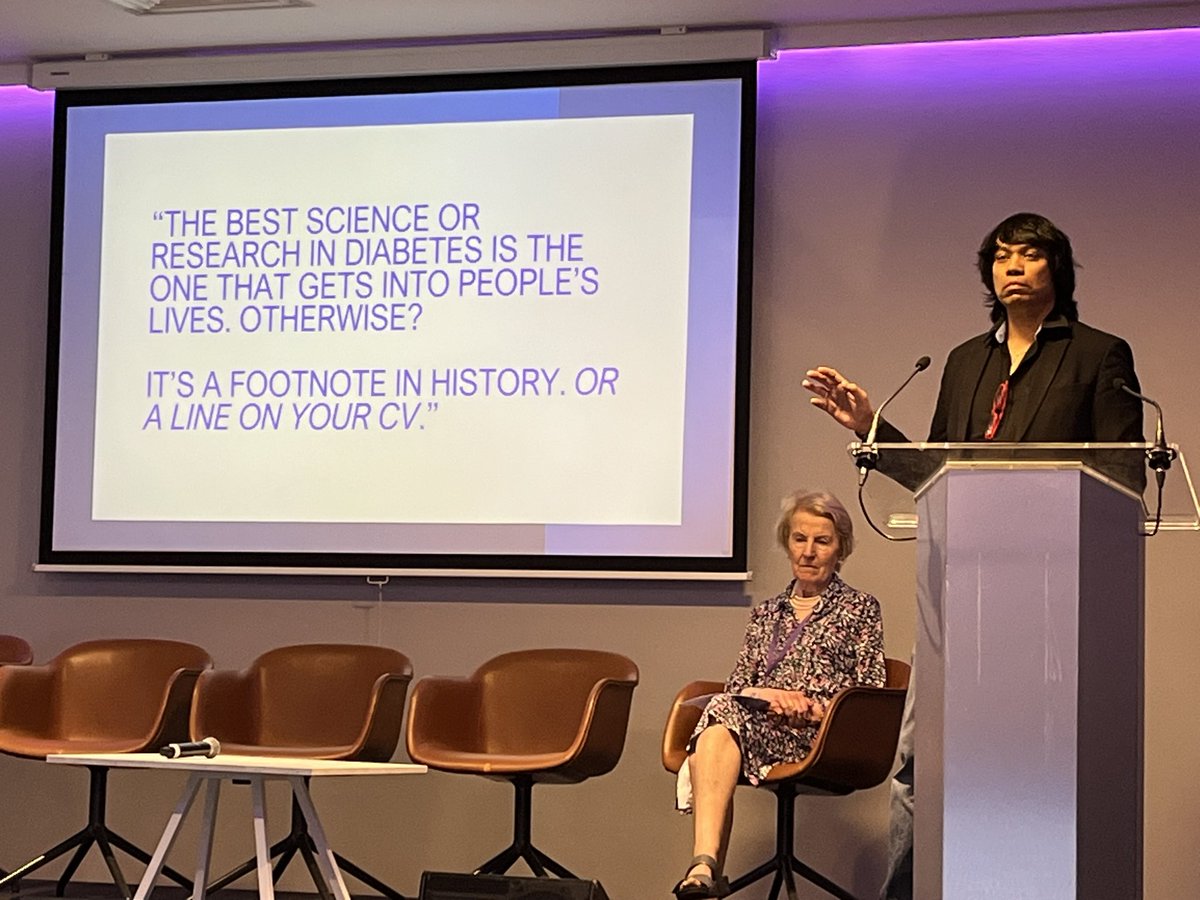 Kate Gajewska (@kate_gajewska) on Twitter photo Superb - wise and entertaining as always - talk from our <a href="/Diabetes_ie/">Diabetes Ireland</a> #DICE2024 Keynote Speaker Prof <a href="/parthaskar/">Partha S Kar 🇮🇳🇬🇧🏏🎥</a>
So much laughter from the audience but the key messages are clear:
✔️#diabetes tech for all
✔️ HCPs: don’t be the gatekeepers
✔️trust and support #PwD community Superb - wise and entertaining as always - talk from our <a href="/Diabetes_ie/">Diabetes Ireland</a> #DICE2024 Keynote Speaker Prof <a href="/parthaskar/">Partha S Kar 🇮🇳🇬🇧🏏🎥</a>
So much laughter from the audience but the key messages are clear:
✔️#diabetes tech for all
✔️ HCPs: don’t be the gatekeepers
✔️trust and support #PwD community