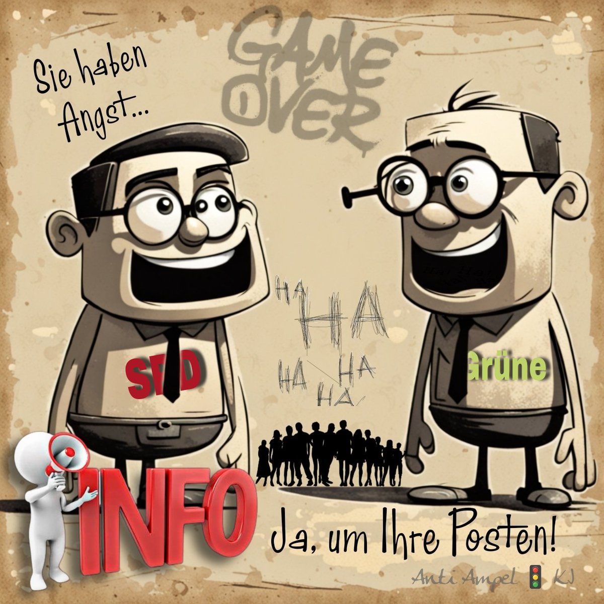 Grüne disqualifizieren sich sobald sie anfangen zu reden, sie müssen ihre Macht verteidigen, mit aller Kraft wird gehetzt und gespalten... 
Sei schlau und wähle Blau💙🇩🇪 
#AfDjetzterstrecht
#Europawahl24