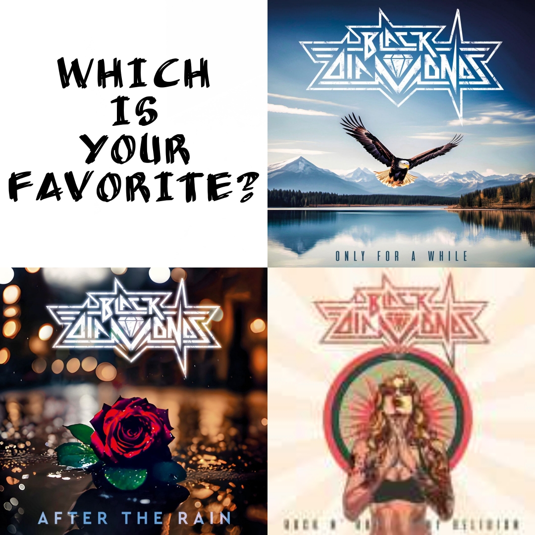 3 singles are out now and the album will be released next week.
Which is your favorite so far?

#blackdiamondsrock #destinationparadise #onlyforawhile #aftertherain #rocknrollismyreligion #newalbum #metalapolis <a href="/Metalapolis/">METALAPOLIS RECORDS</a>