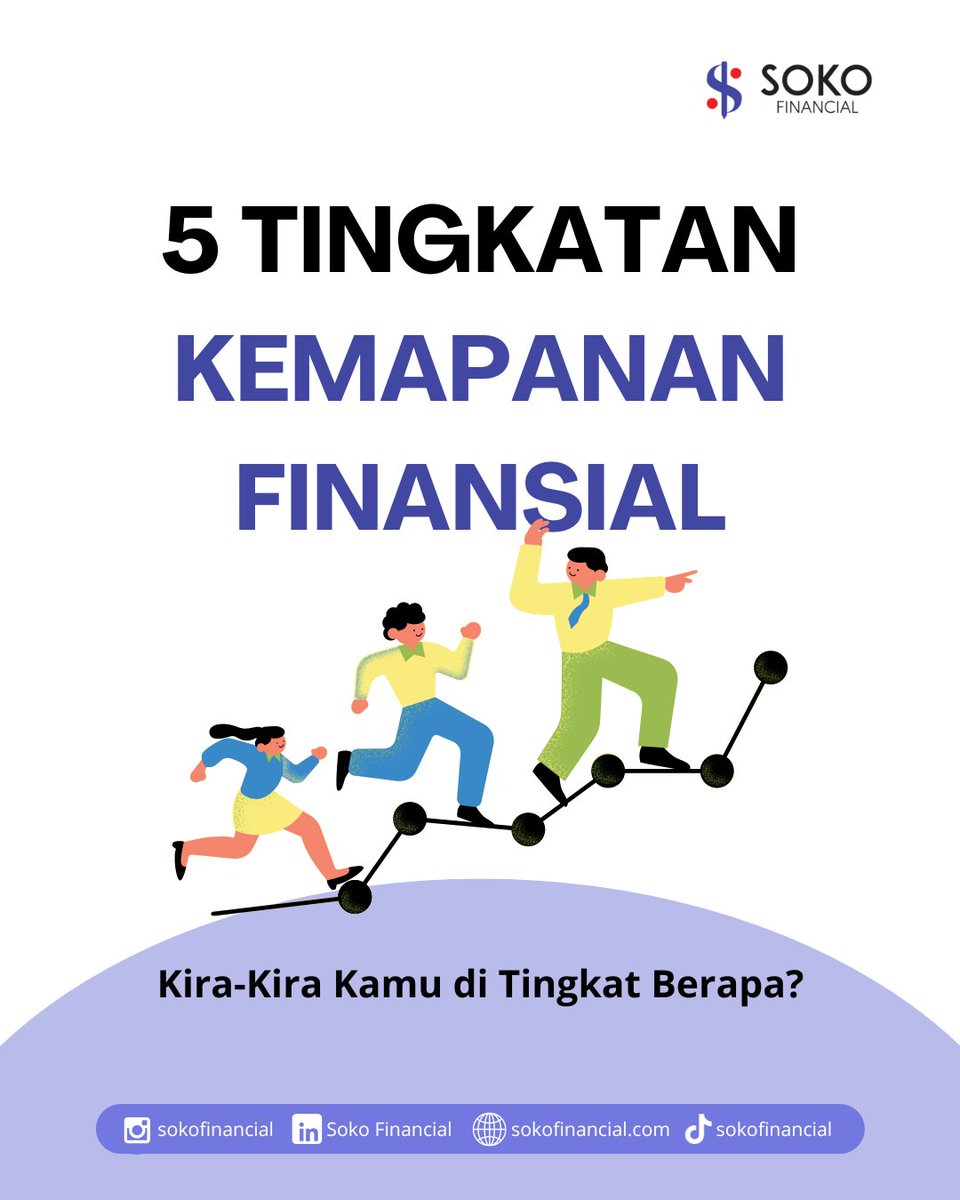 sokofinancial's tweet photo. Setiap individu memiliki definisi kemapanan finansial yang berbeda, tergantung pada beban dan tujuan finansial mereka. bagi para praktisi FIRE (Financial Independent Retire Early), kemapanan finansial dapat dibagi menjadi lima tingkatan seperti yang diatas. 

#sokofinancial #soko https://t.co/BTBFECx4Yy