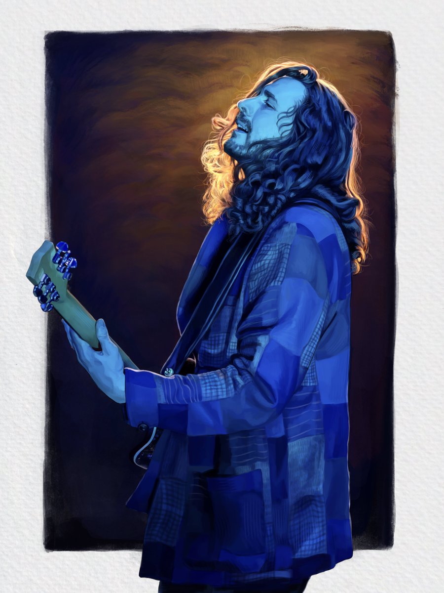 Been a little bit since I’ve fed you all. Have some Hozier in blue lighting!