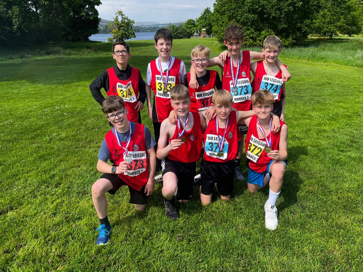 HermitageAcadPE's tweet image. Balloch Cross Country. 
Well done S1 Boys 😊😊😊