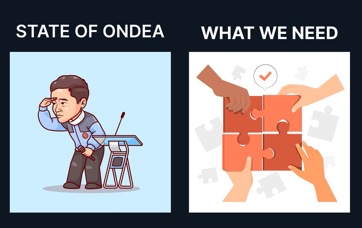 The situation of the Ondo State Entrepreneurship Agency (ONDEA) vs What We Need to Grow the Ecosystem. It has always been about looking for the crowd! #ReformONDEA